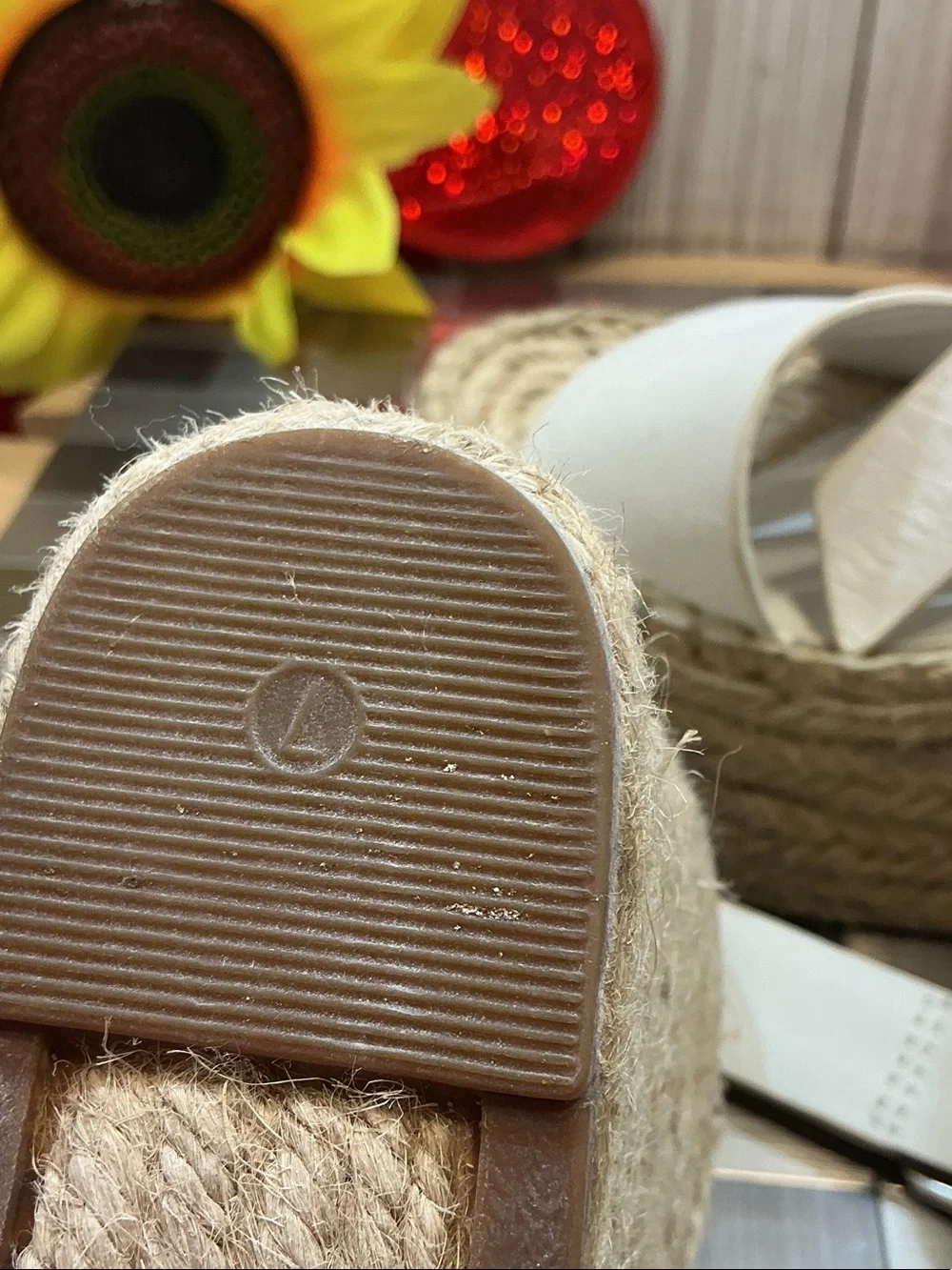 Sigerson Morrison White Espadrille Wedge Sandals
